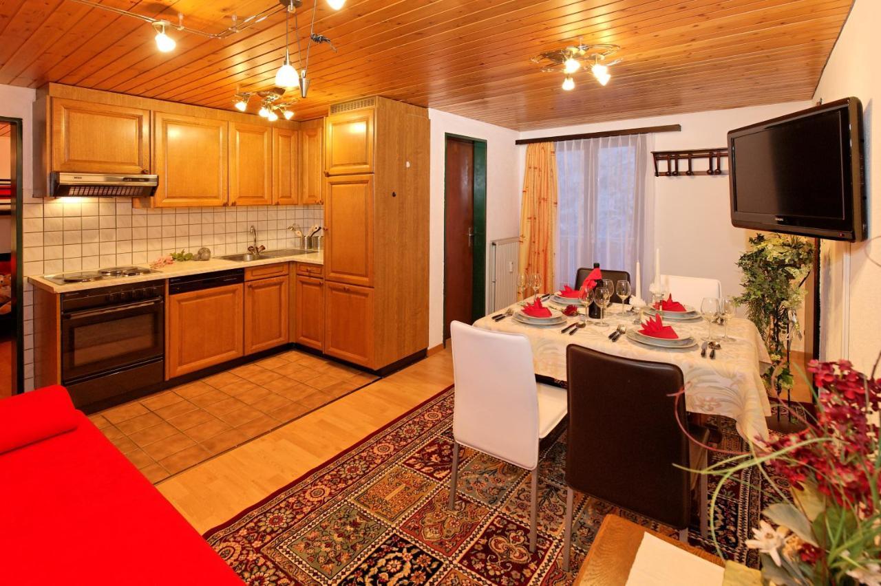 Haus Waldheim Grachen 아파트 객실 사진